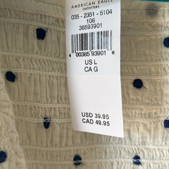 NWT Cute American Eagle crop top size L - Picture 3 of 5